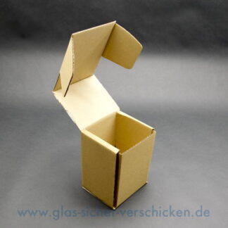 Leerkarton ca. 9,8 mm x 9,8 mm x 150 mm Klappkarton