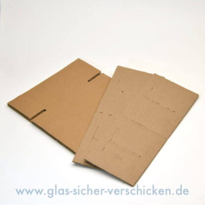 Versandkarton für 2 Gläser <br> max. Ø 85mm <br> max. Höhe 95mm – Bild 2