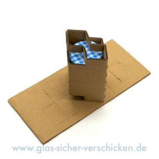 Einlage für Gläser<br>max. Ø 85mm<br>max. Höhe 125mm<br>und max. Höhe 62mm