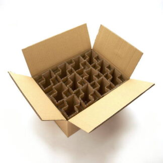 Versandkarton für 12 Gläser <br> max. Ø 70 mm <br>max. Höhe 75 mm