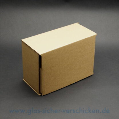Versandkarton für 2 Gläser <br> max. Ø 85mm <br> max. Höhe 95mm <br> als Klappkarton – Bild 4
