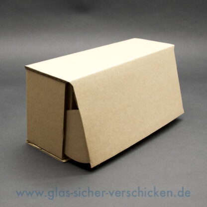 Versandkarton für 3 Gläser <br> max. Ø 70 mm <br> max. Höhe 75 mm <br> als Klappkarton – Bild 3